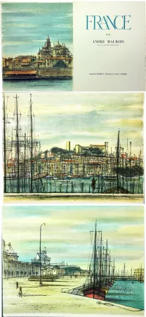 Illustriertes Buch Carzou - André Maurois : FRANCE (1959)