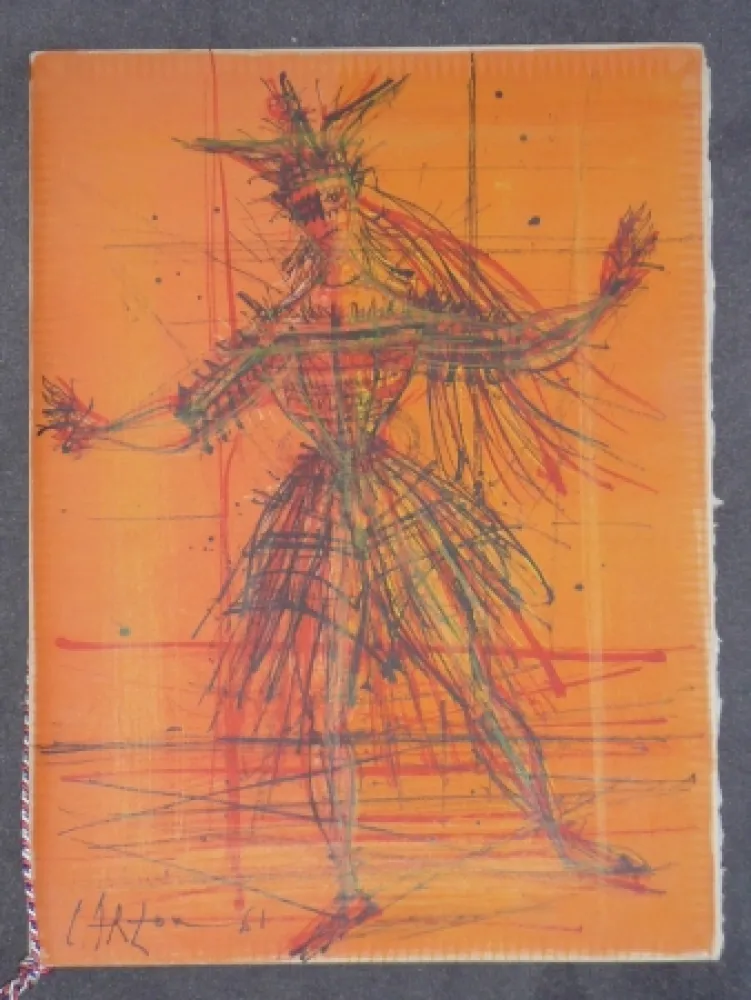 Illustriertes Buch Carzou - Soirée au château de Versailles