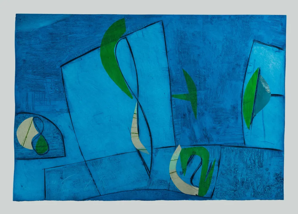 Radierung Und Aquatinta Cascella - Composizione