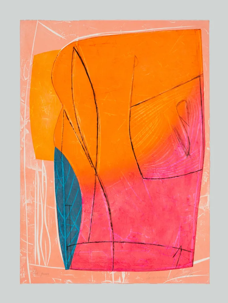 Radierung Und Aquatinta Cascella - Composizione