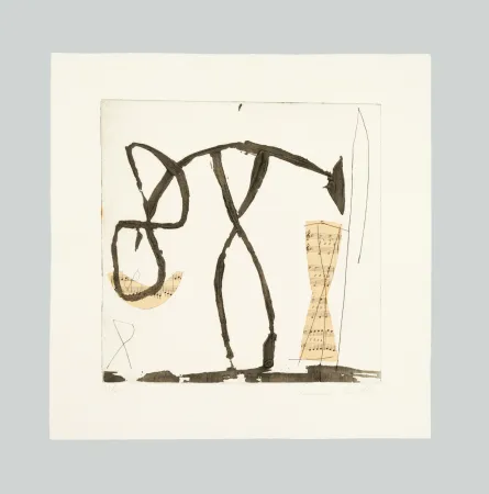 Radierung Und Aquatinta Cascella - Composizione