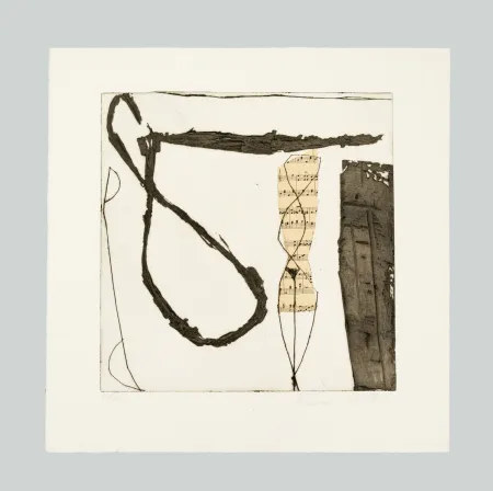 Radierung Und Aquatinta Cascella - Composizione