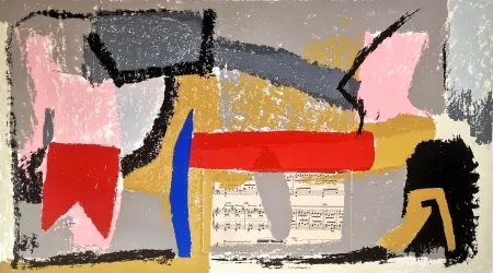 Lithographie Cascella - Senza titolo