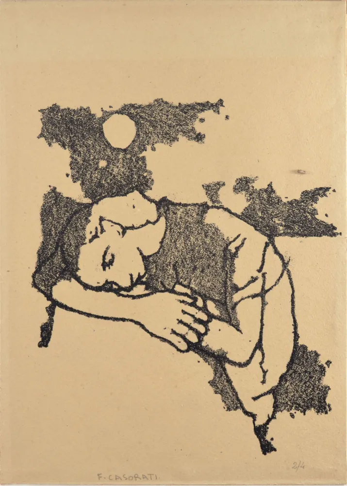 Keine Technische Casorati - SLEEPING WOMAN