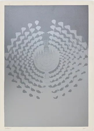 Siebdruck Castellani - Senza titolo 