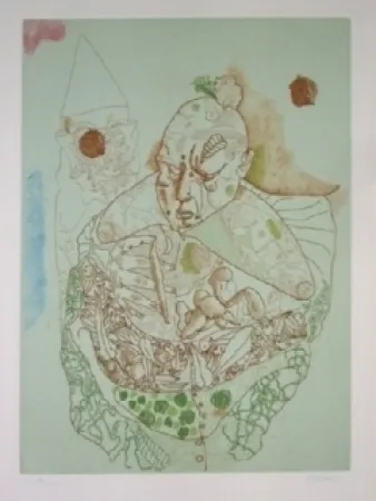 Radierung Und Aquatinta Castillo - El Circo, Vol 2.1