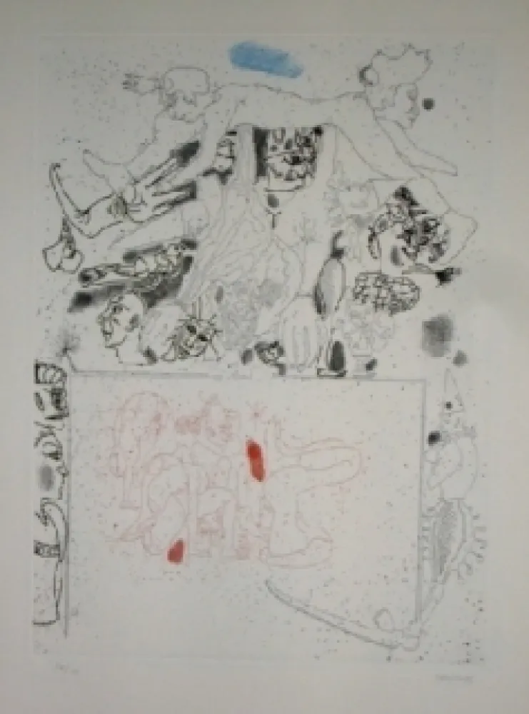 Radierung Und Aquatinta Castillo - El Circo, Vol 2.4