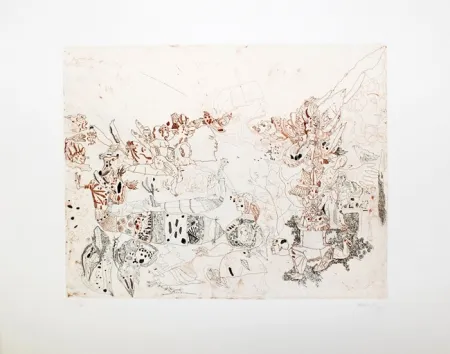 Radierung Castillo - Sin Título