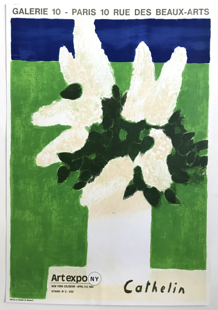 Plakat Cathelin - Galerie 10 Paris / Art expo N.Y.