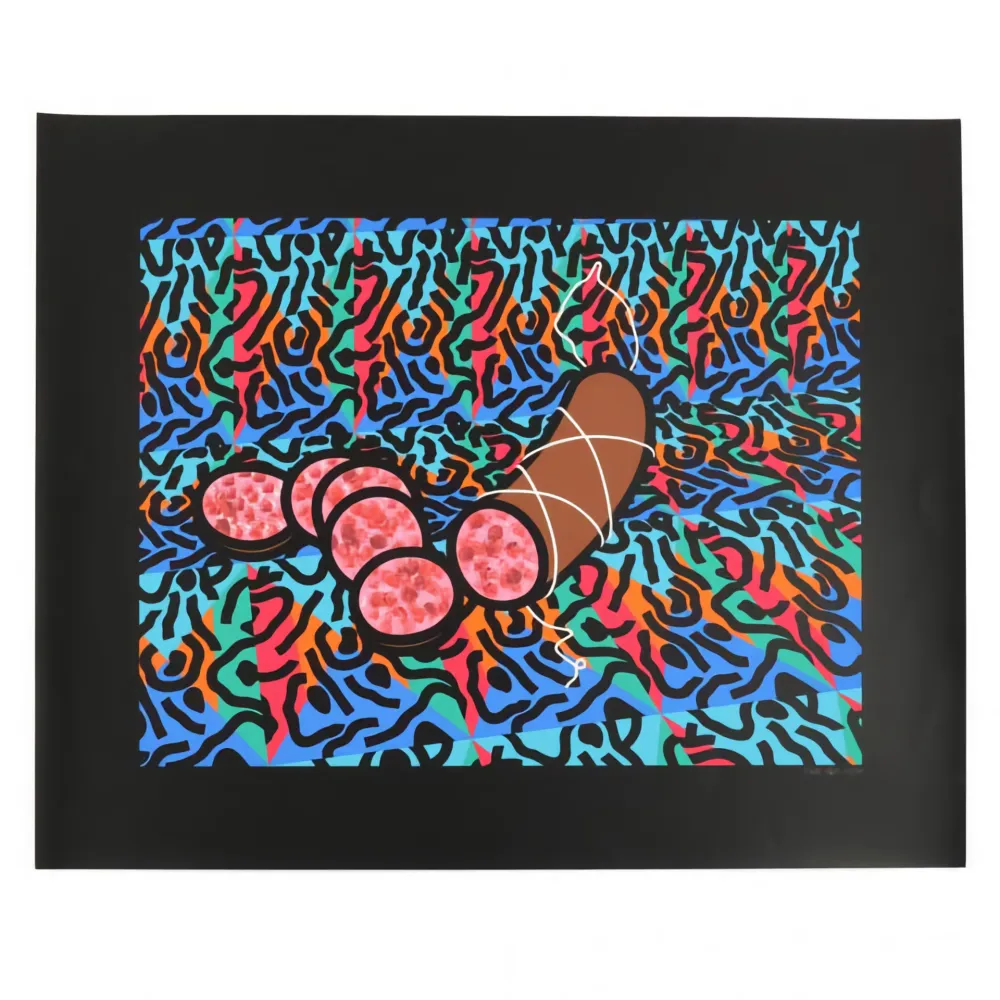 Siebdruck Caulfield -  Sausage