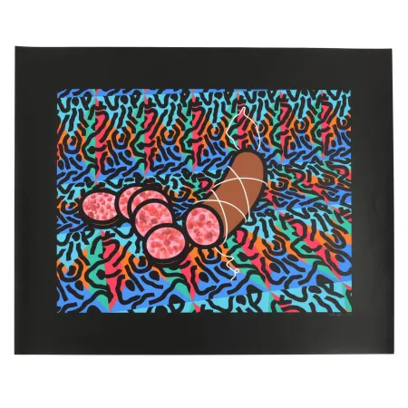 Siebdruck Caulfield -  Sausage