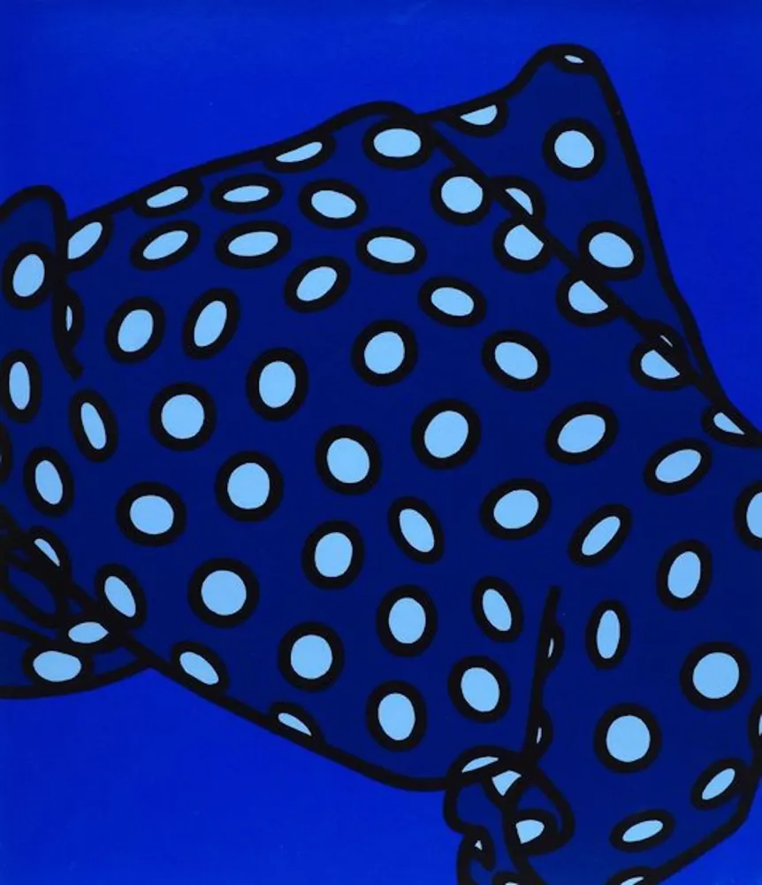 Siebdruck Caulfield - She'll have forgotten her scarf, we wanted to bleed the silence