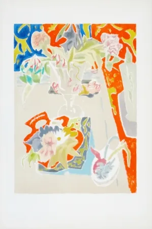 Lithographie Cavailles - Nature morte