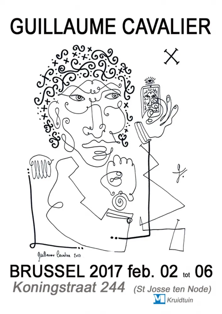 Plakat Cavalier - '' Bruxelles 2017 ''