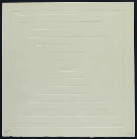 Lithographie Ceroli - SENZA TITOLO