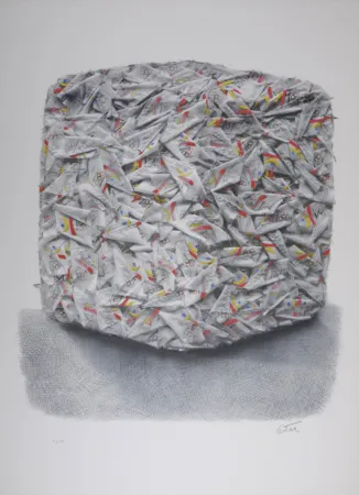 Lithographie Cesar - Composition