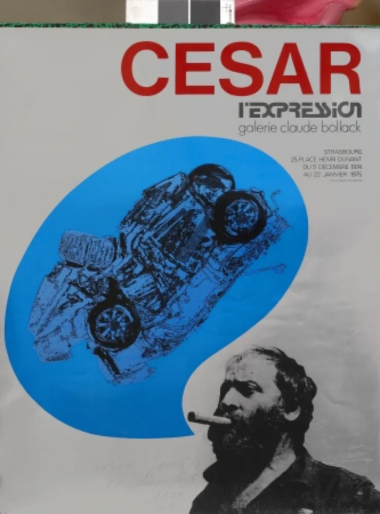Siebdruck Cesar - L'Expression