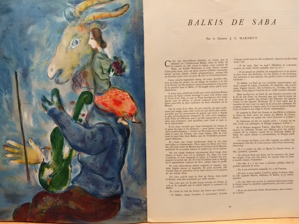 Illustriertes Buch Chagall (After) - Verve no 3