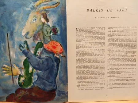 Illustriertes Buch Chagall (After) - Verve no 3