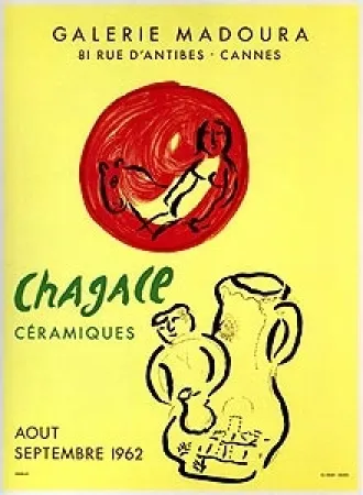 Lithographie Chagall - Céramiques