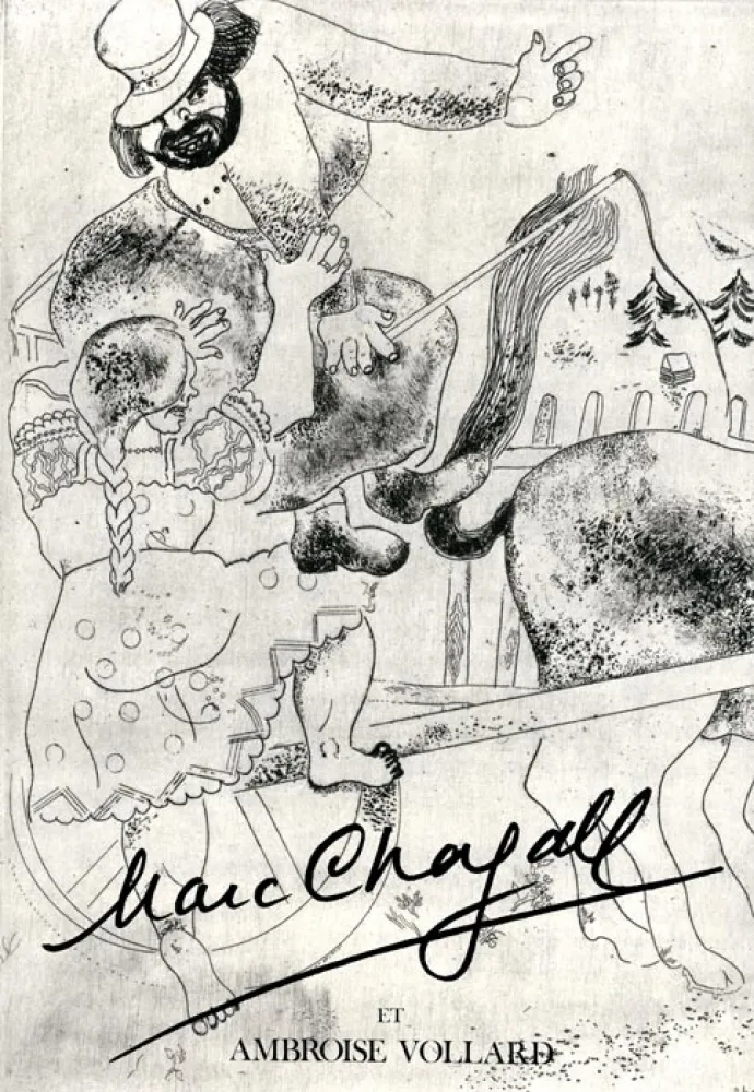 Illustriertes Buch Chagall - Chagall et Vollard