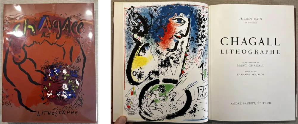 Illustriertes Buch Chagall - CHAGALL LITHOGRAPHE I. Avec 12 lithographies originales (1960)