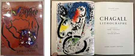 Illustriertes Buch Chagall - CHAGALL LITHOGRAPHE I. Avec 12 lithographies originales (1960)