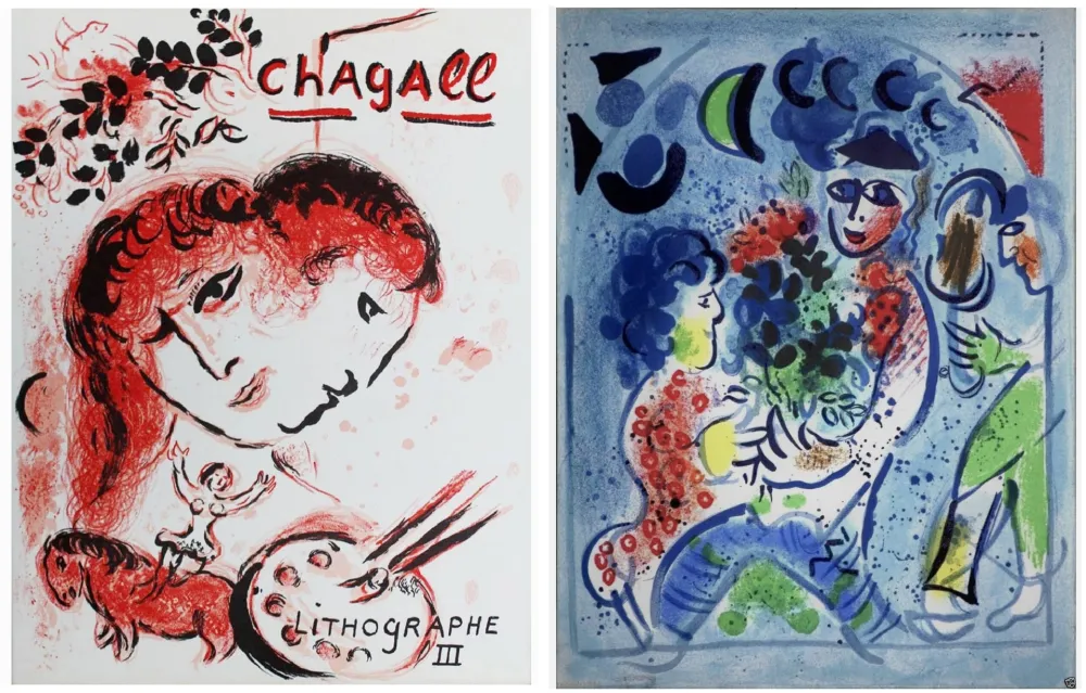 Illustriertes Buch Chagall - CHAGALL LITHOGRAPHE III. 1962 - 1968