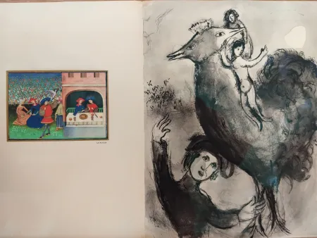 Illustriertes Buch Chagall - Contes de Boccage