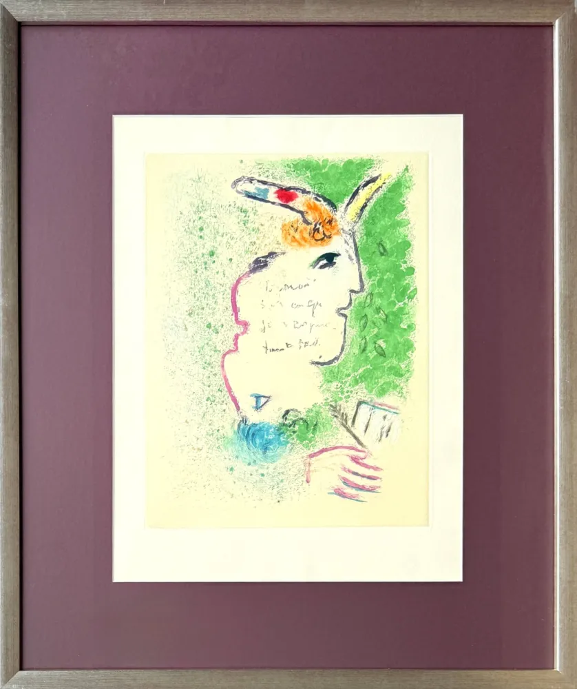 Radierung Und Aquatinta Chagall - De Mauvais Sujets - Planche III