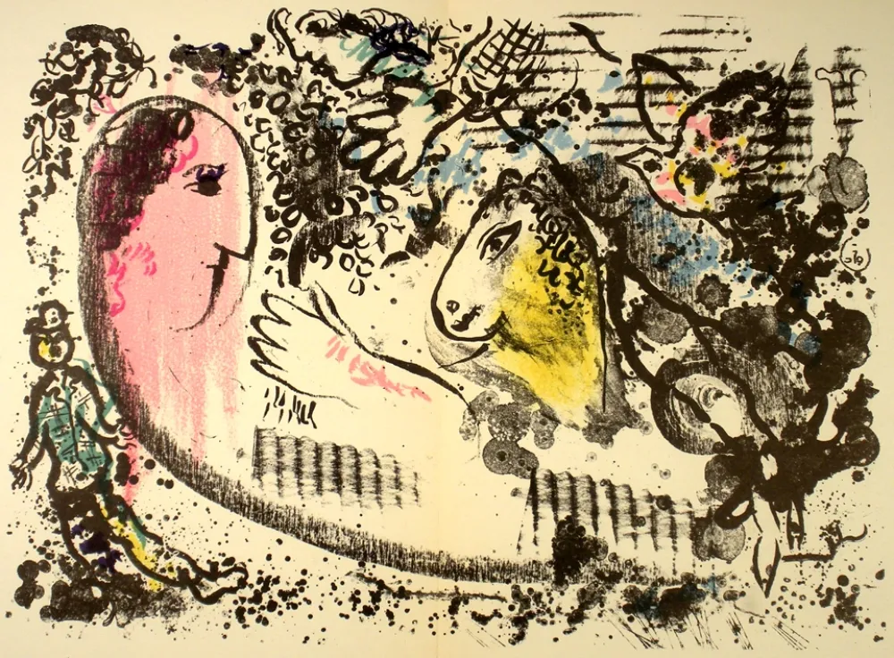 Illustriertes Buch Chagall - Derriere e Miroir n.°182