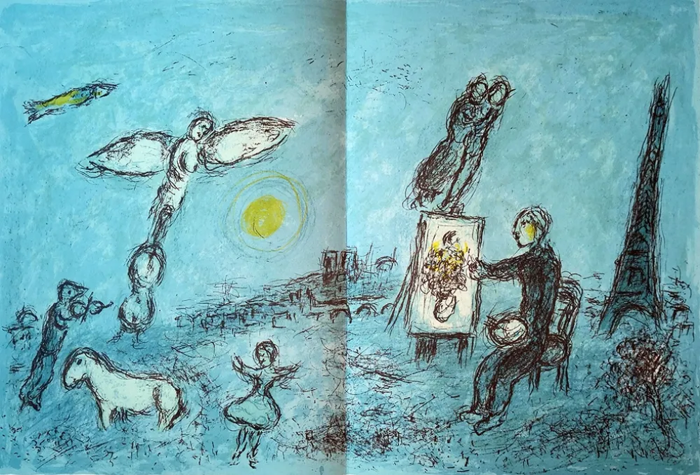 Illustriertes Buch Chagall - Derrière le Miroir n.°246 mai 1981