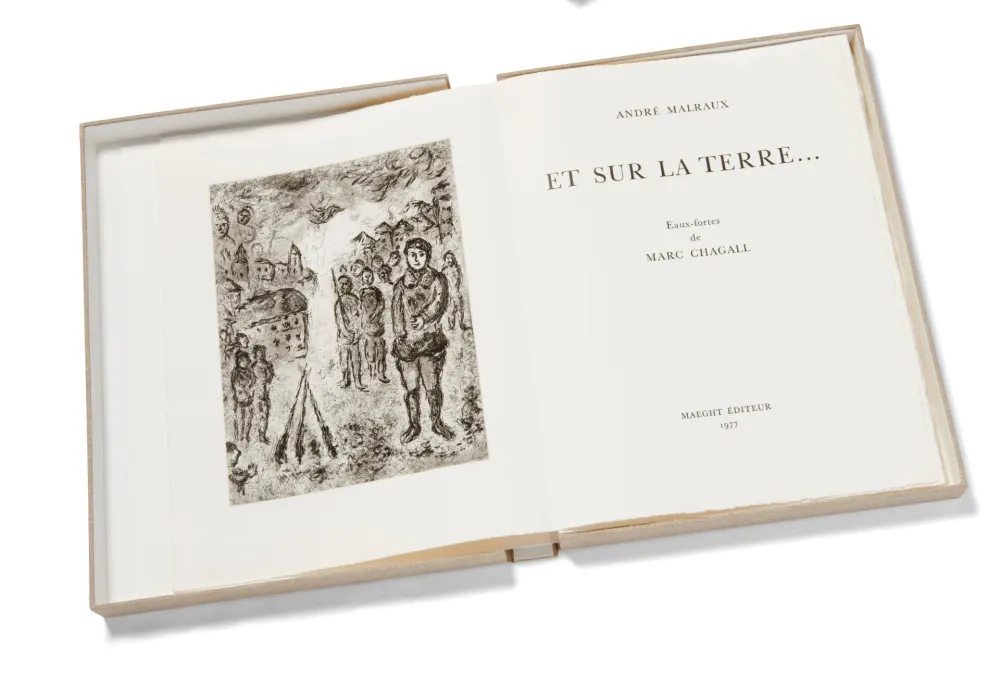 Illustriertes Buch Chagall - Et Sur La Terre