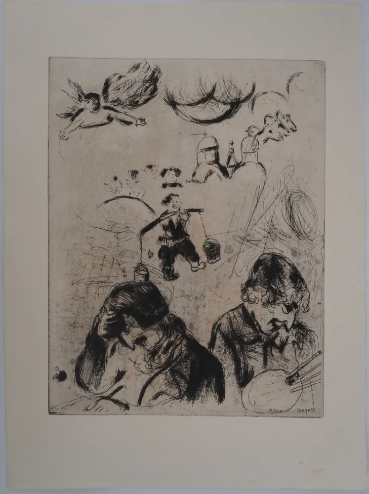 Stich Chagall - Gogol et Chagall
