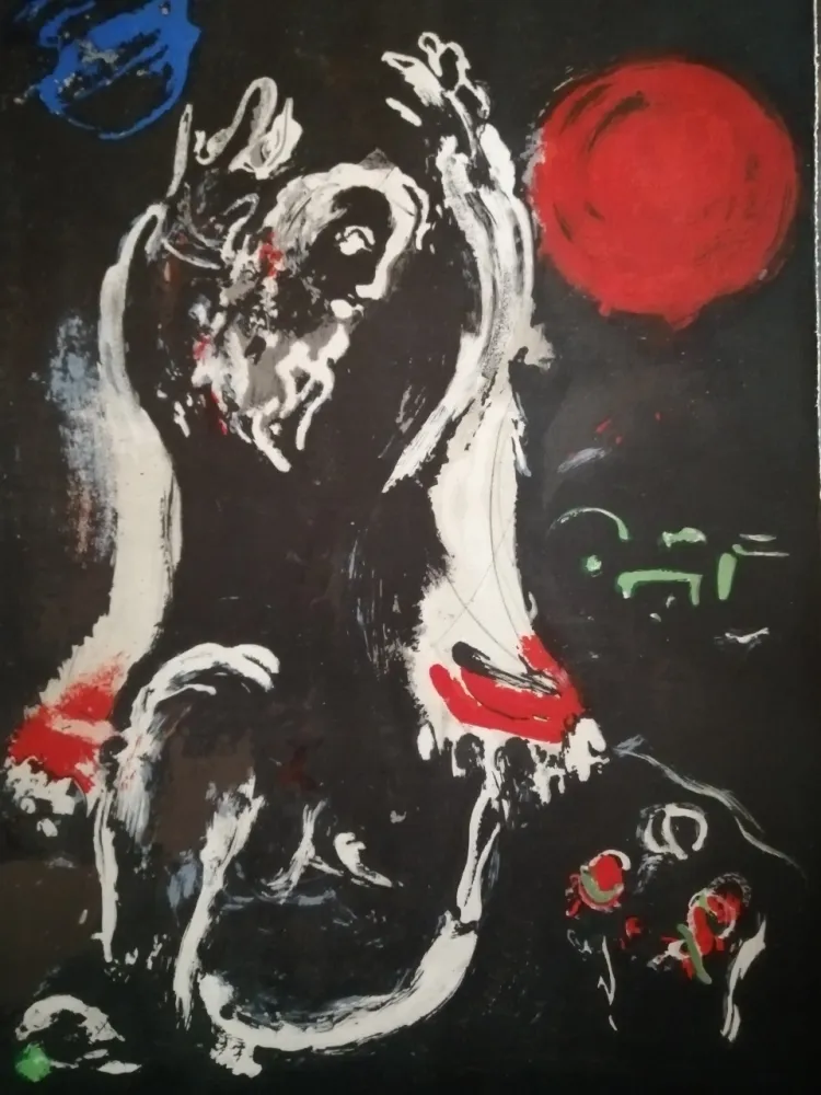 Lithographie Chagall - Isaie