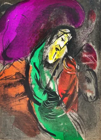 Lithographie Chagall - Jeremiah