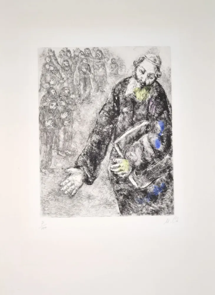 Stich Chagall - Joshua reading The Word Of The Law - MCH47