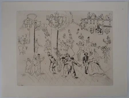 Stich Chagall - La soirée chez le gouverneur