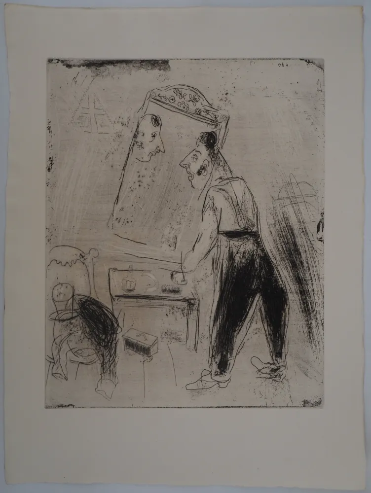 Stich Chagall - La toilette de Tchitchikov