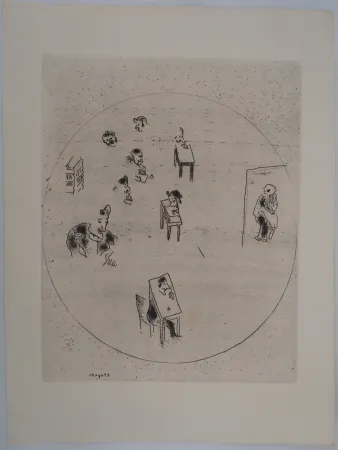 Stich Chagall - Le bureau des contrats