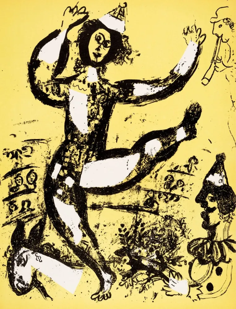 Lithographie Chagall - Le Cirque
