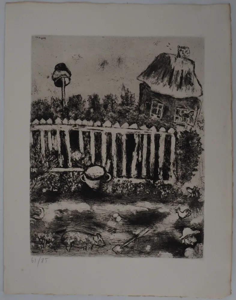 Stich Chagall - Le Pot de terre et le Pot de fer