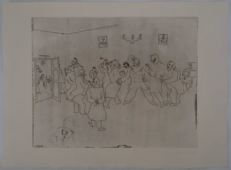 Stich Chagall - Le rendez-vous des hommes (Les témoins)