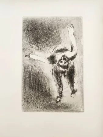 Radierung Chagall - Le Sept Péchés Capitaux