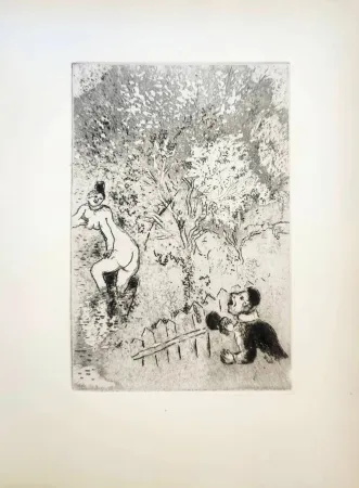 Radierung Chagall - Le Sept Péchés Capitaux