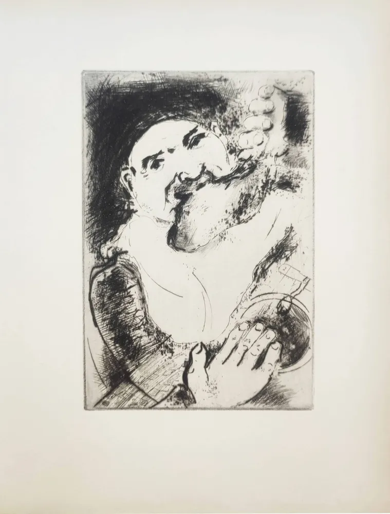 Radierung Chagall - Le Sept Péchés Capitaux