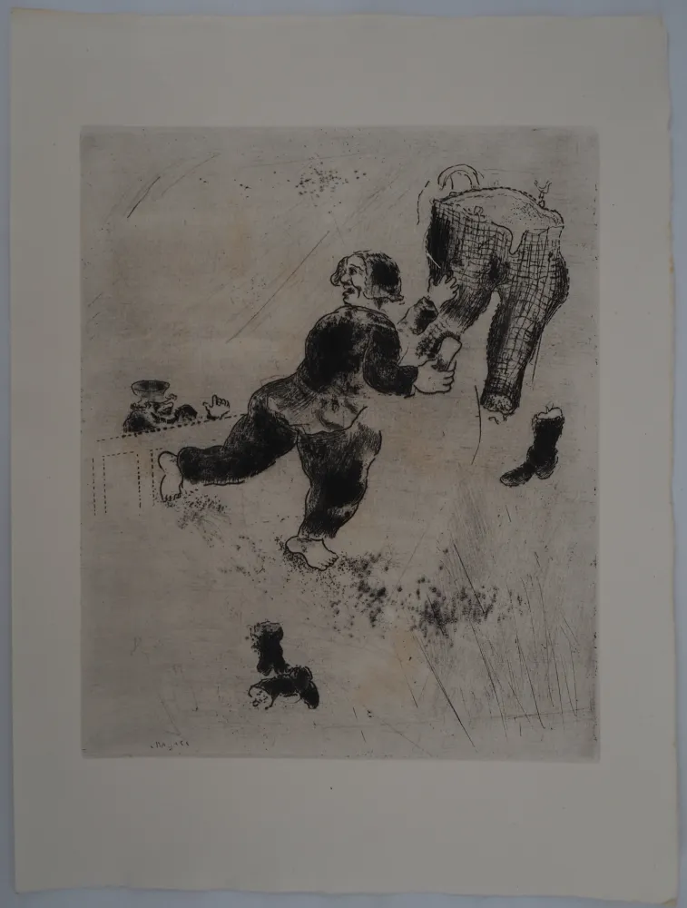 Stich Chagall - On nettoie les pantalons