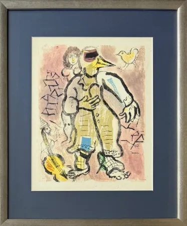 Holzschnitt Chagall - Poèmes, Planche XX