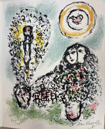 Lithographie Chagall - Ponerlo en palabras