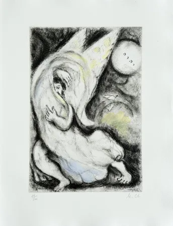 Radierung Chagall - Promise to Jerusalem